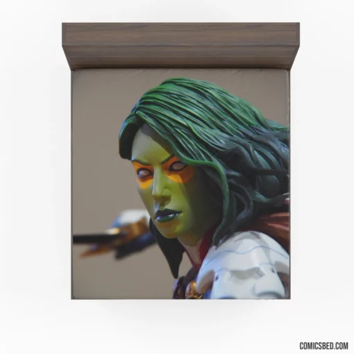 Gamora Cosmic Swordswoman Comic Fitted Sheet 1