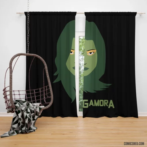 Gamora Deadly Assassin Comic Curtain