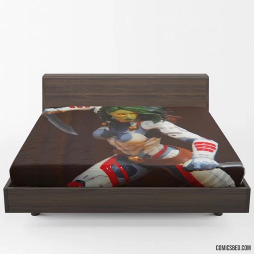 Gamora Enigmatic Figurine Comic Fitted Sheet