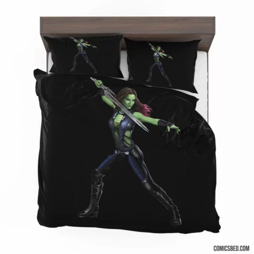 Gamora Guardians Of The Galaxy Comic Bedding Set 1