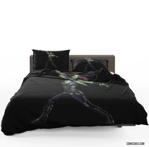 Gamora Guardians Of The Galaxy Comic Bedding Set