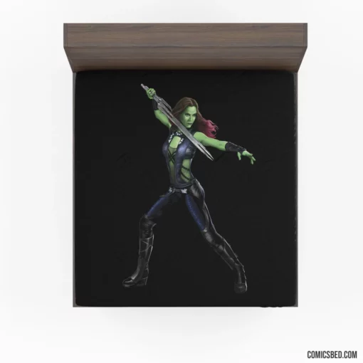 Gamora Guardians Of The Galaxy Comic Fitted Sheet 1