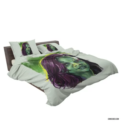 Gamora Intergalactic Warrior Comic Bedding Set 2