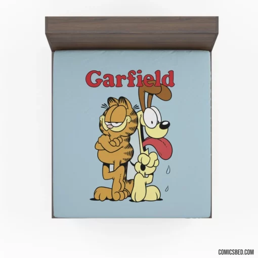 Garfield & Odie Comic Companions Fitted Sheet 1