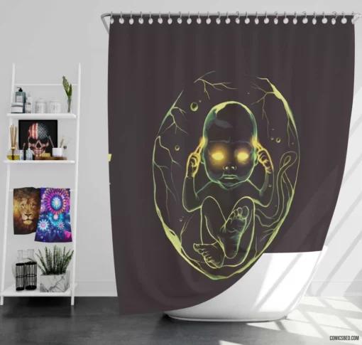 Generation Hope Mutant Hope Comic Shower Curtain