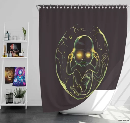 Generation Hope X-Men New Heroes Comic Shower Curtain