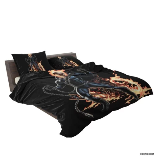 Ghost Rider Chronicles Marvel Infernal Hero Comic Bedding Set 2