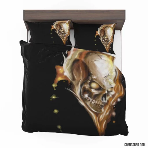 Ghost Rider Fiery Adventures Comic Bedding Set 1