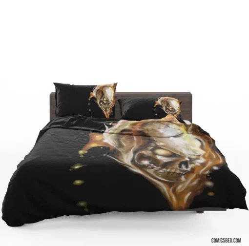 Ghost Rider Fiery Adventures Comic Bedding Set