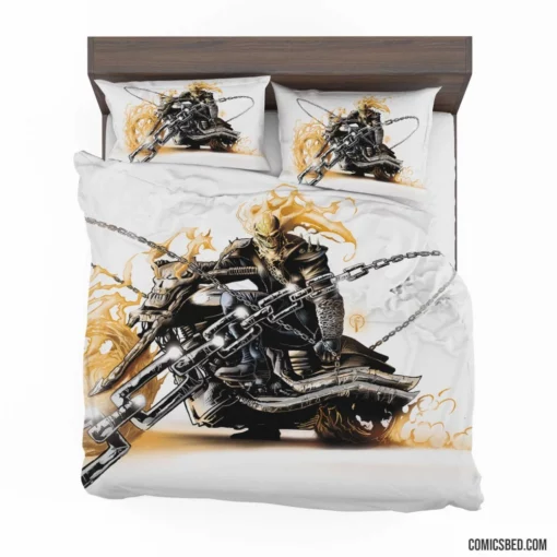 Ghost Rider Hell Vengeance Comic Bedding Set 1