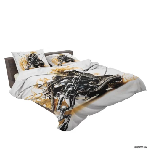 Ghost Rider Hell Vengeance Comic Bedding Set 2