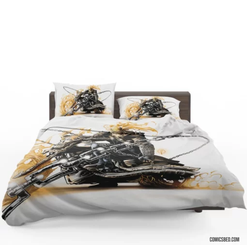 Ghost Rider Hell Vengeance Comic Bedding Set