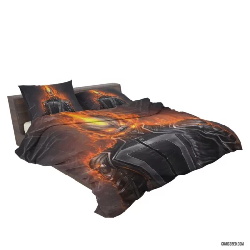 Ghost Rider Marvel Fiery Avenger Comic Bedding Set 2