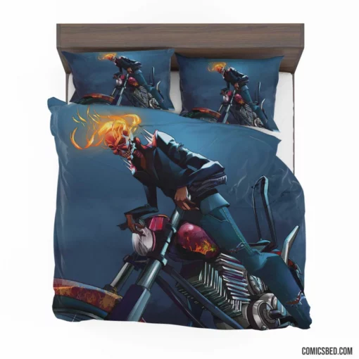 Ghost Rider Marvel Infernal Vigil Comic Bedding Set 1