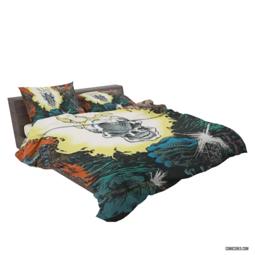 Ghost Rider Marvel Maverick Comic Bedding Set 2