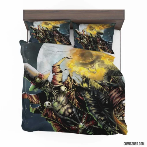 Ghost Rider Marvel Spirit Avenger Comic Bedding Set 1