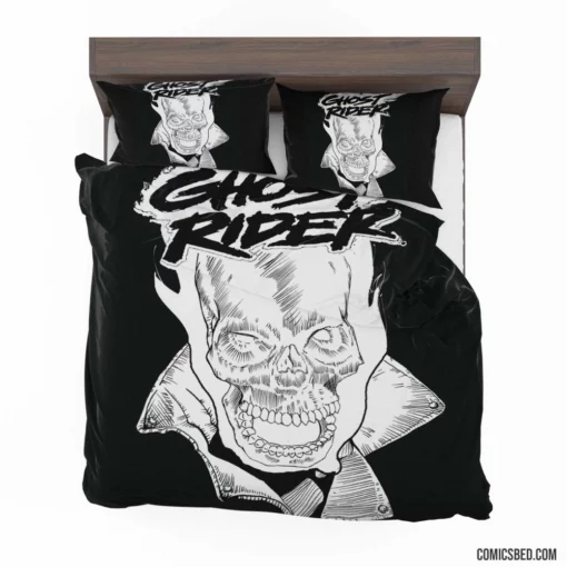 Ghost Rider Spirit Haunting Quest Comic Bedding Set 1