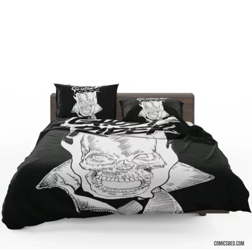 Ghost Rider Spirit Haunting Quest Comic Bedding Set