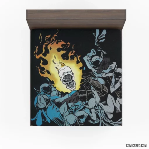 Ghost Rider Supernatural Rider Comic Fitted Sheet 1