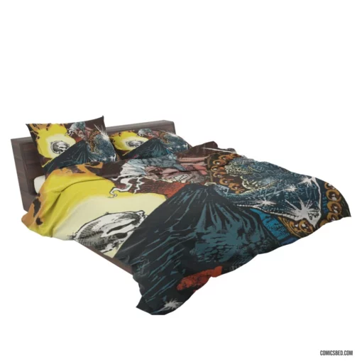 Ghost Rider Unleashed Marvel Fiery Avenger Comic Bedding Set 2