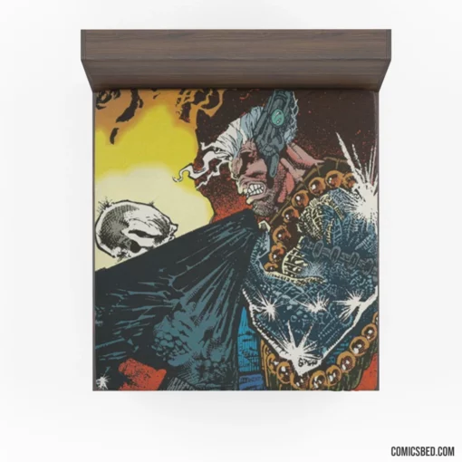 Ghost Rider Unleashed Marvel Fiery Avenger Comic Fitted Sheet 1