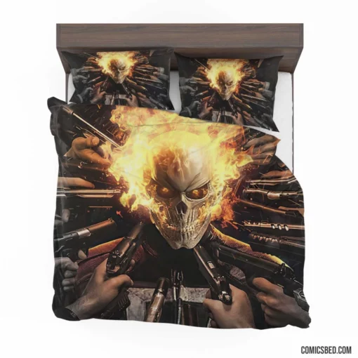 Ghost Rider Unleashed Marvel Flame Avenger Comic Bedding Set 1