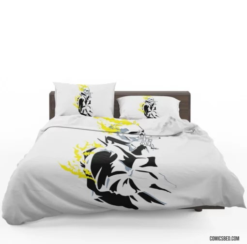 Ghost Rider Unleashed Marvel Infernal Hero Comic Bedding Set