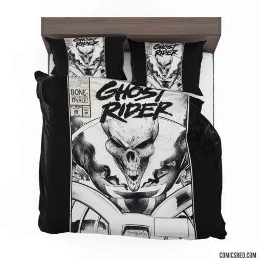 Ghost Rider Vengeance Fiery Ride Comic Bedding Set 1