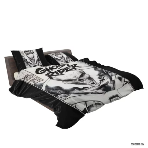 Ghost Rider Vengeance Fiery Ride Comic Bedding Set 2