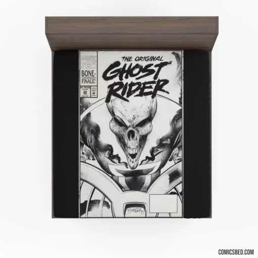 Ghost Rider Vengeance Fiery Ride Comic Fitted Sheet 1