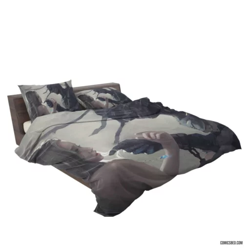 GhostBlade Enigmatic Woman Warrior Comic Bedding Set 2