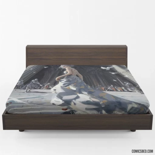 GhostBlade Fantasy Warrior Awakening Comic Fitted Sheet