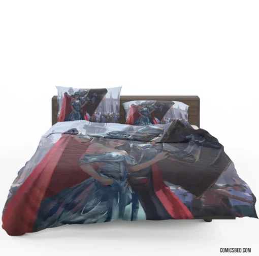 GhostBlade I will protect you Warrior Protective Comic Bedding Set