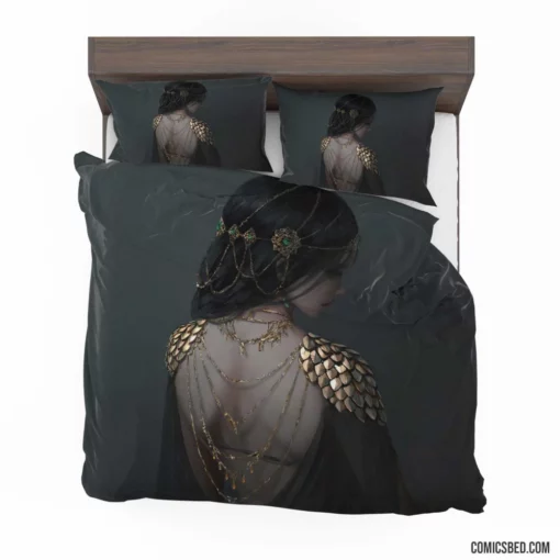 GhostBlade Woman of Elegance Comic Bedding Set 1