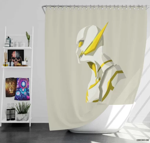 Godspeed Speedster Lightning Fury Comic Shower Curtain