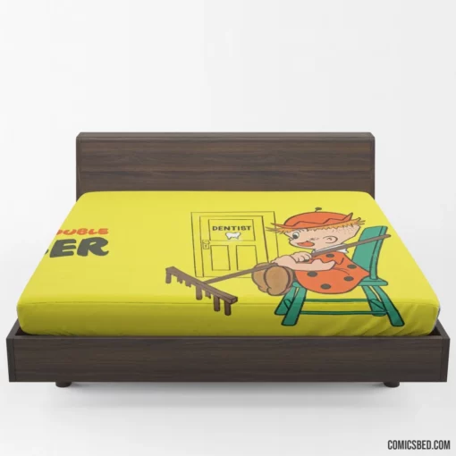 Goober Yan Haiqin Epic Fantasy Warrior Comic Fitted Sheet