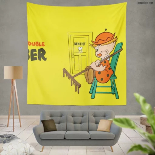 Goober Yan Haiqin Epic Fantasy Warrior Comic Wall Tapestry