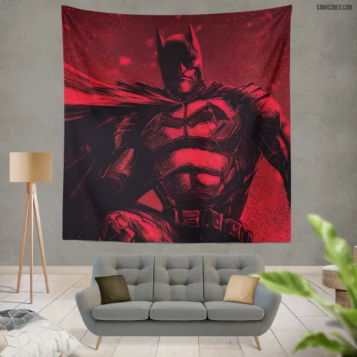 Gotham 2099 Future Chronicles of the Bat Comic Wall Tapestry