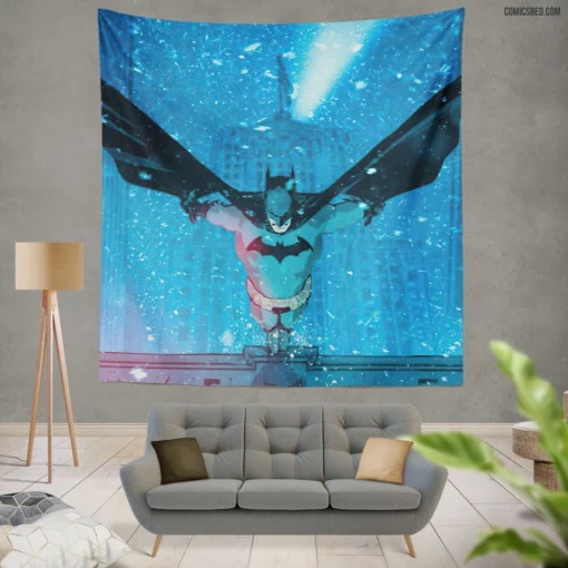 Gotham Chronicles The Dark Knight Stories Comic Wall Tapestry