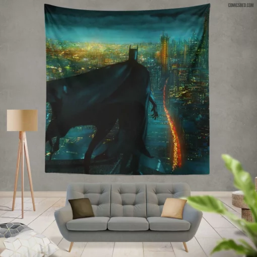 Gotham City Chronicles The Batman Comic Wall Tapestry