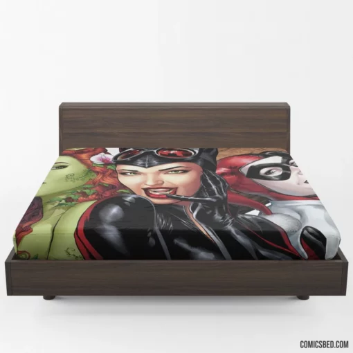 Gotham City Sirens Femme Fatales Comic Fitted Sheet