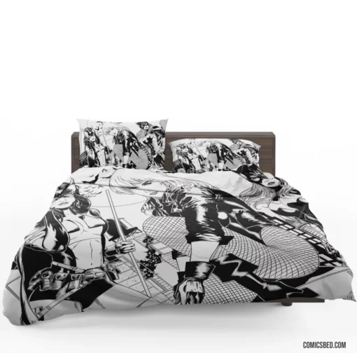 Gotham City Sirens Femme Trio Comic Bedding Set