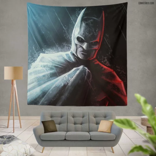 Gotham Dark Avenger The Batman Chronicles Comic Wall Tapestry