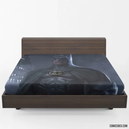 Gotham Defenders Batman and Batwoman Comic Fitted Sheet