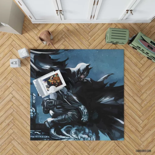 Gotham Finest Batman by Marvel Comics Rug