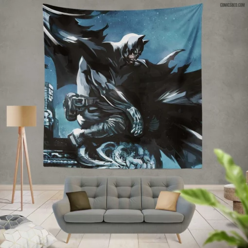 Gotham Finest Batman by Marvel Comics Wall Tapestry