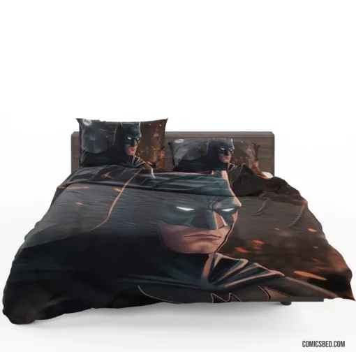 Gotham Guardian The Dark Knight Comic Bedding Set