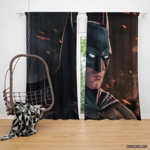 Gotham Guardian The Dark Knight Comic Curtain