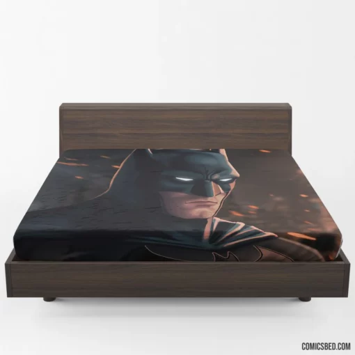 Gotham Guardian The Dark Knight Comic Fitted Sheet