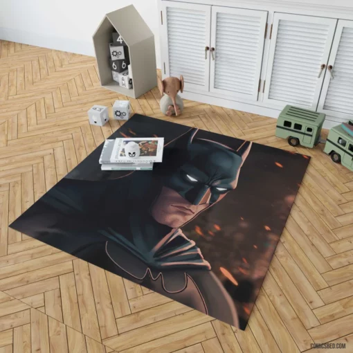 Gotham Guardian The Dark Knight Comic Rug 1